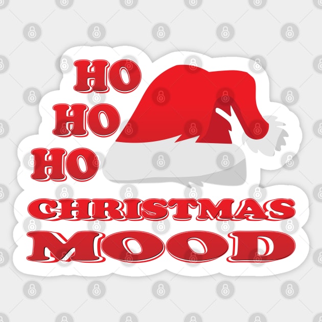 CHRISTMAS MOOD HO HO HO Sticker by K0tK0tu